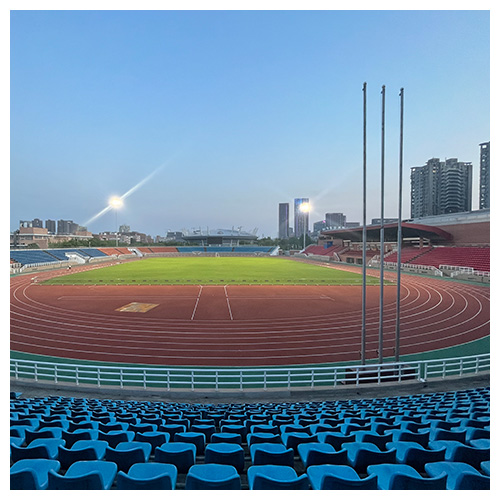 和平杭州电子科技大学混合型塑胶跑道